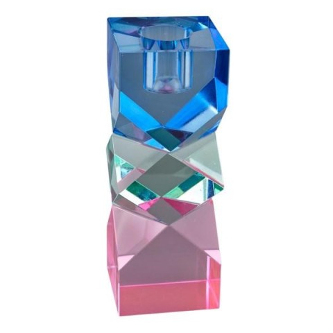 CANDELIERE BICOLORE 3 CUBI 5X5